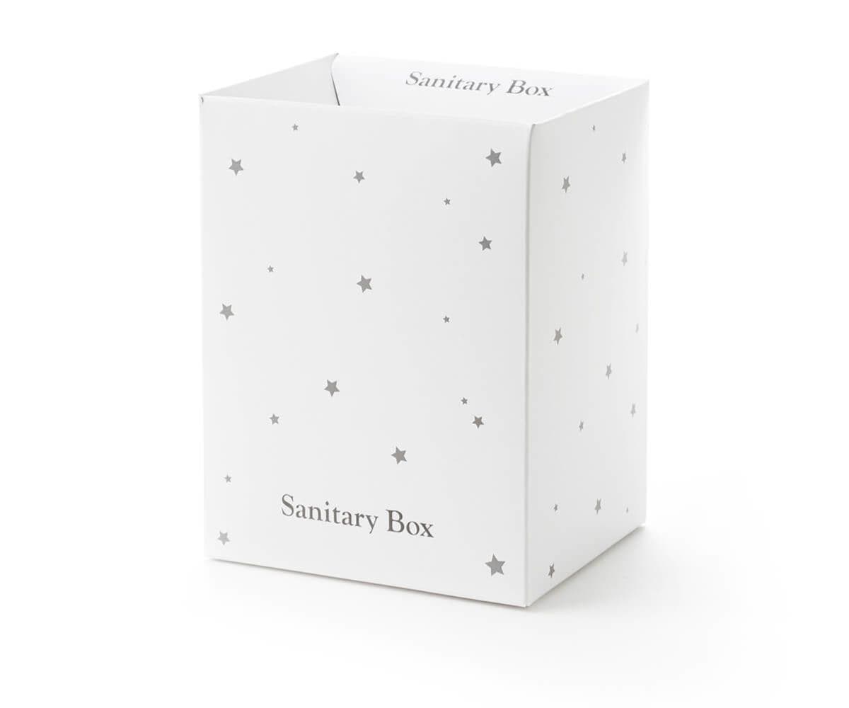 サニタリー　ボックス　ホワイト